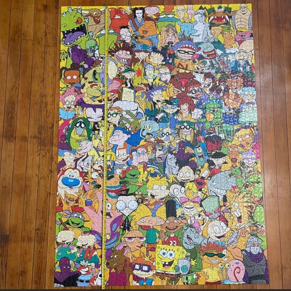 Nickelodeon Aquarius Cartoon Character Puzzle, 3000 pc, Excellent Condition! - Picture 6 of 7